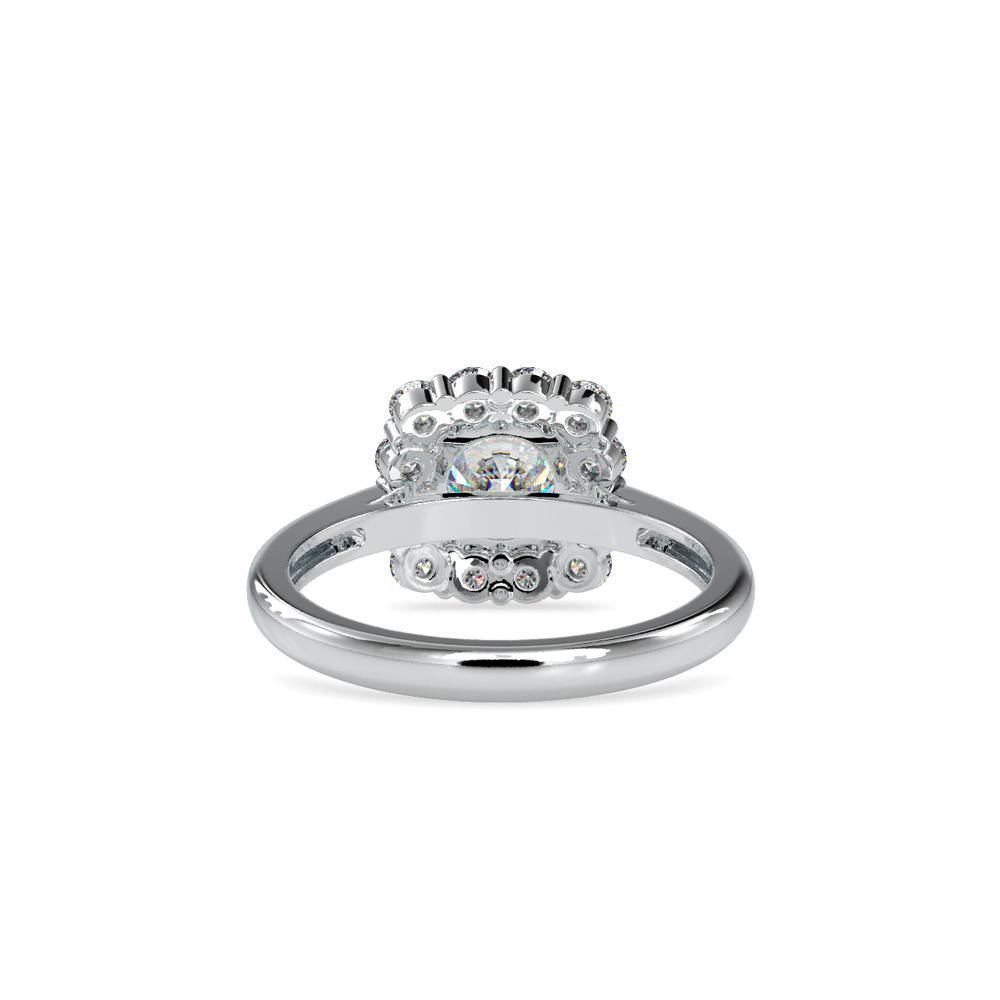 Modern Classic Princess Cut diamond Engagement Ring