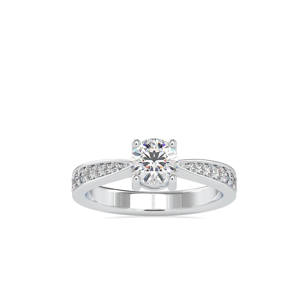 Ski Tip Sensation Engagement Ring