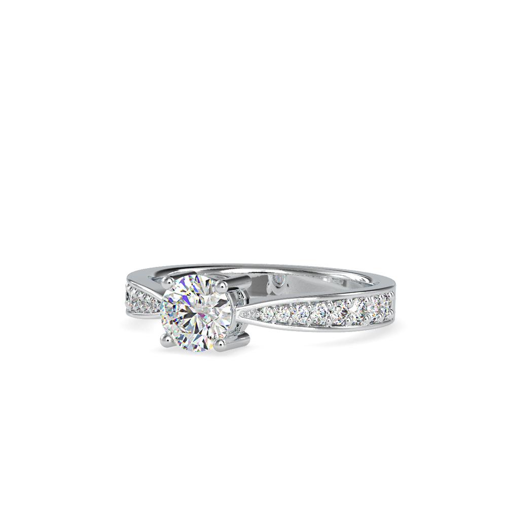 Ski Tip Sensation Engagement Ring