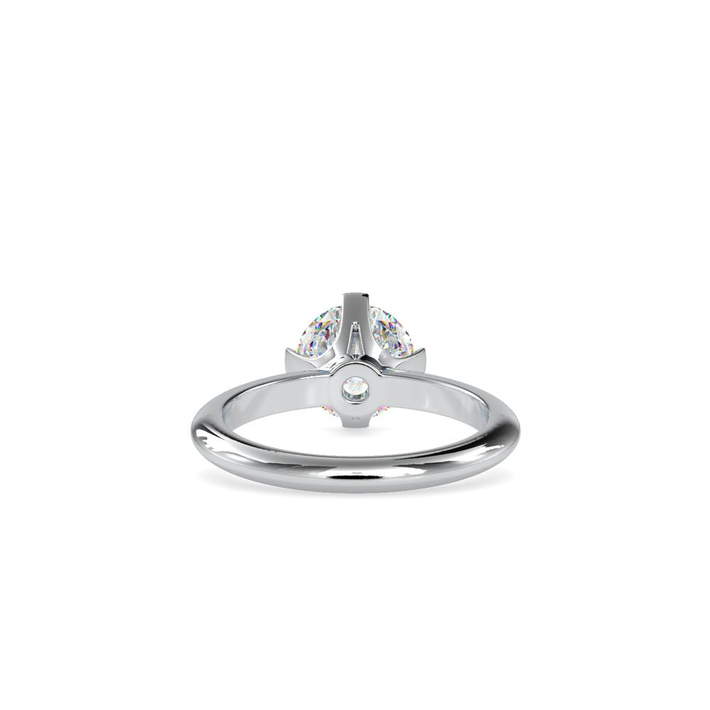 Knife Edge Star Set Solitaire
