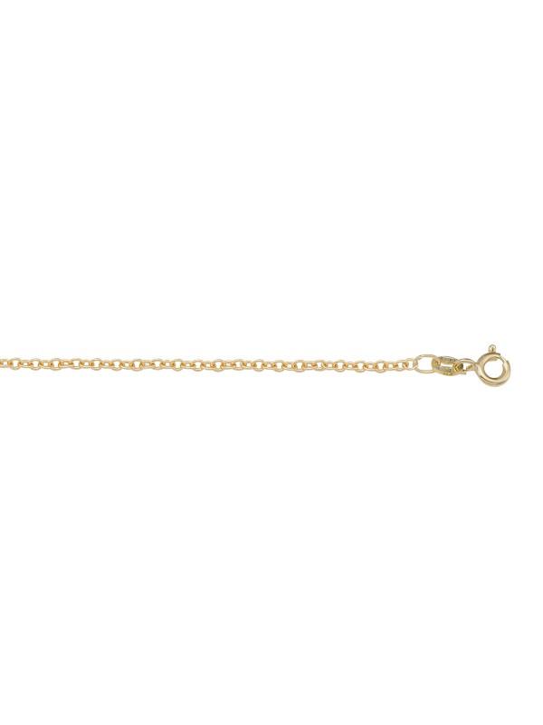 N605-LT - YELLOW GOLD OPEN CABLE LINK