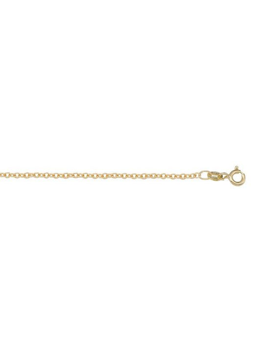 N605-LT - YELLOW GOLD OPEN CABLE LINK