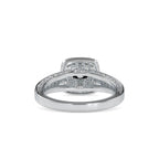SKU: 0001 (22K) Rose Gold Double Halo Split Shank Engagement Ring