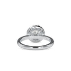 SKU: 0005 (10K) Round Diamond Engagment Ring in Rose Gold.