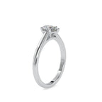 SKU: 0006 (14K) Pear  Shape Dainty Engagment ring in Rose Gold.