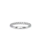 SKU: 0007 (22K) Diamond-Accent Wedding band in Rose Gold.