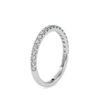 SKU: 0007 (22K) Diamond-Accent Wedding band in Rose Gold.