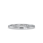 SKU: 0007 (22K) Diamond-Accent Wedding band in Rose Gold.