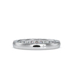 SKU: 0008 (14K) Timeless Diamond Band in Rose Gold.