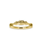 SKU: 0012 (22K) Three Stone Twisted Engagment Ring in Rose Gold.