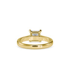 SKU: 0013 (22K) Princess Diamond  Engagment Ring in Rose Gold.