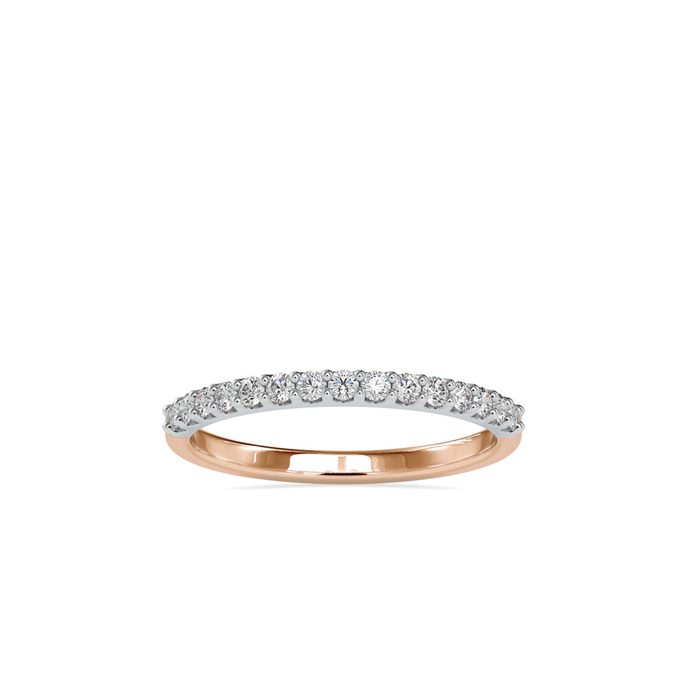 SKU: 0018 (22K) Two-Tone diamond Wedding Band .