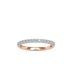 SKU: 0018 (22K) Two-Tone diamond Wedding Band .