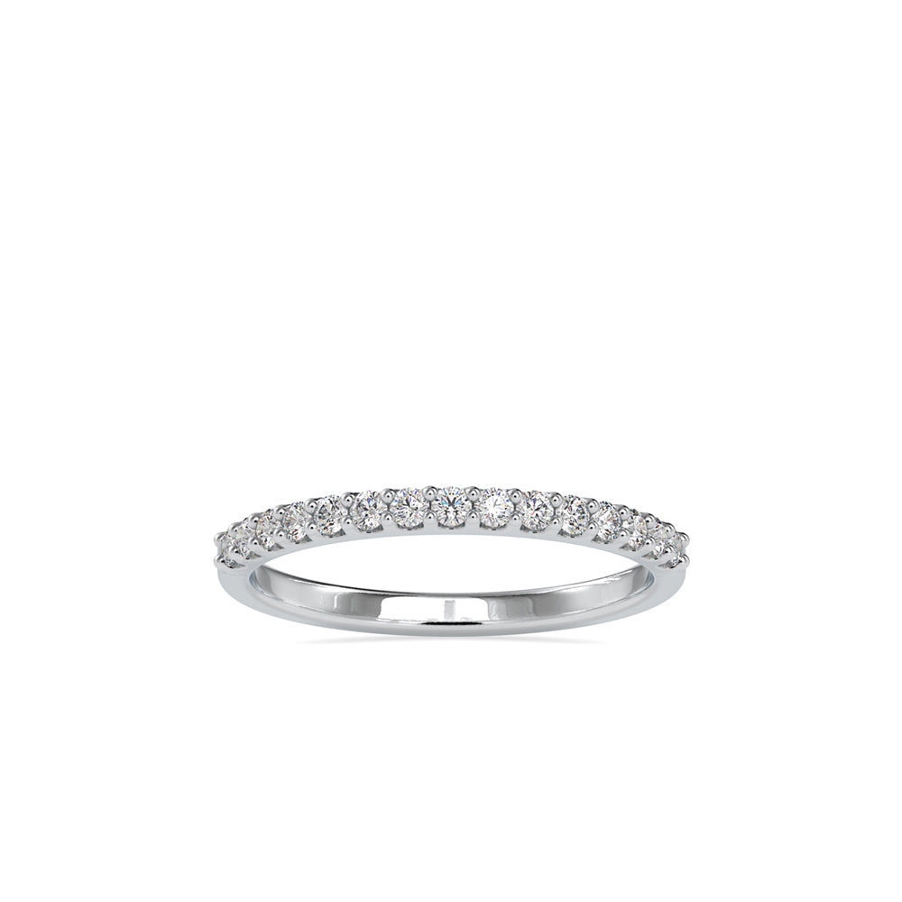 SKU: 0018 (14K) Two-Tone diamond Wedding Band .