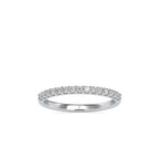 SKU: 0018 (18K) Two-Tone diamond Wedding Band .