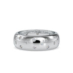 SKU: 0019 (18K) Scatter Diamond band in Rose Gold.