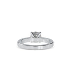 SKU: 0021 (22K) Classic four-Prong Solitaire Engagment Ring in Rose Gold.