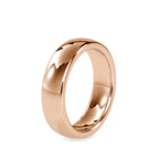 SKU: 0022 (18K) Plain Wedding Band in Rose Gold.