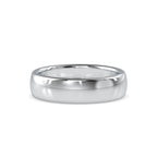 SKU: 0022 (10K) Plain Wedding Band in Rose Gold.
