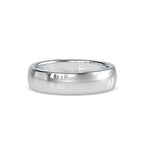 SKU: 0022 (18K) Plain Wedding Band in Rose Gold.