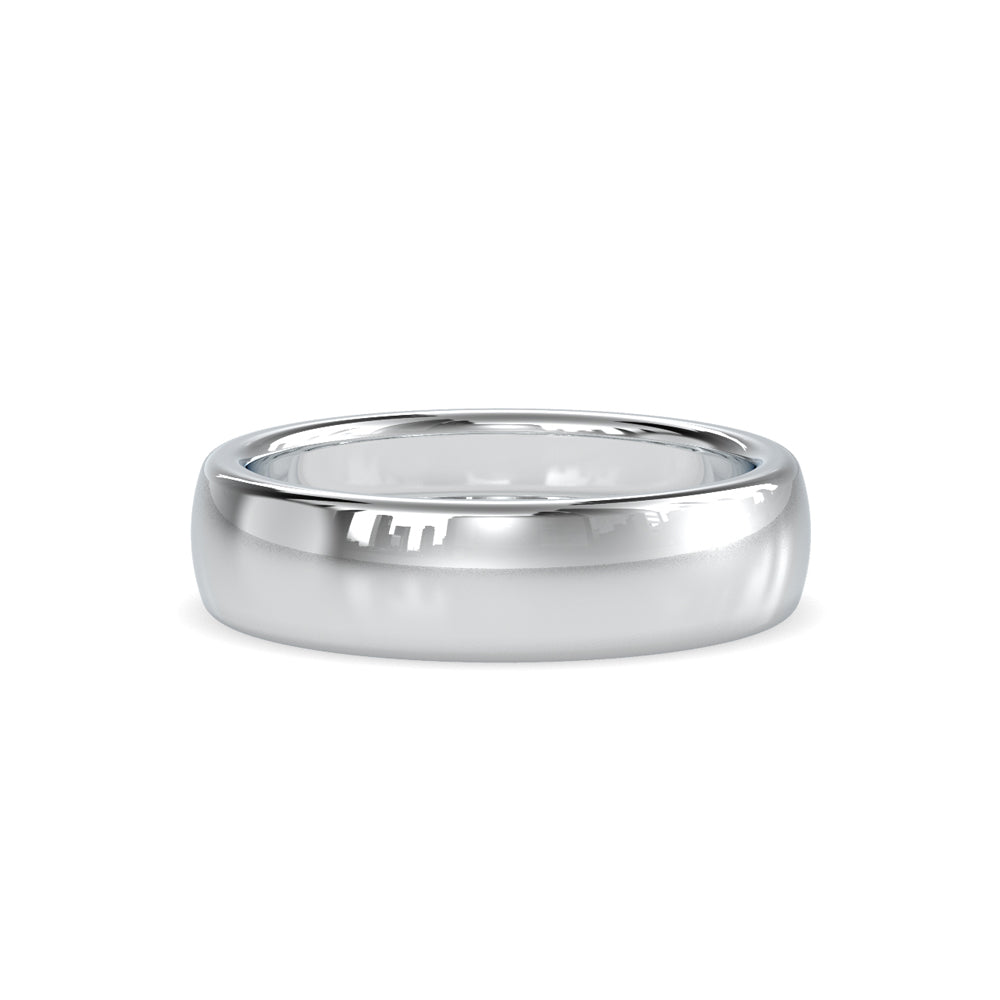 SKU: 0022 (10K) Plain Wedding Band in Rose Gold.