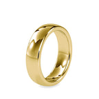 SKU: 0022 (18K) Plain Wedding Band in Rose Gold.