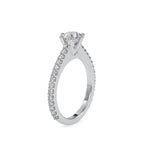 SKU: 0028 (22K) Six-Prong Solitaire Engagment Ring in Rose Gold.