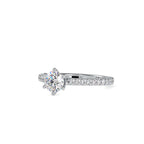 SKU: 0028 (10K) Six-Prong Solitaire Engagment Ring in Rose Gold.