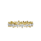 SKU: 0037 (14K) Shimmering Eternity Band In Rose Gold.
