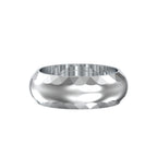SKU: 0041 (14K) Faceted Band Ring In Rose Gold.