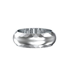 SKU: 0041 (18K) Faceted Band Ring In Rose Gold.