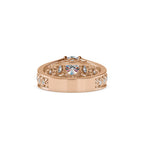 SKU: 0049 (18K) Verdant Bloom Ring in Rose Gold.