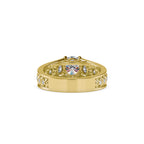 SKU: 0049 (14K) Verdant Bloom Ring in Rose Gold.