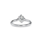 SKU: 0053 (18K) Twisted Shank Solitaire Engagment Ring in Rose Gold.