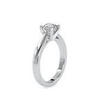 SKU: 0056 (10K) Classic Solitair Engagment Ring in Rose Gold.