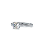 SKU: 0056 (18K) Classic Solitair Engagment Ring in Rose Gold.