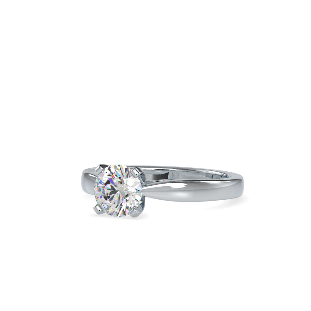 SKU: 0056 (18K) Classic Solitair Engagment Ring in Rose Gold.