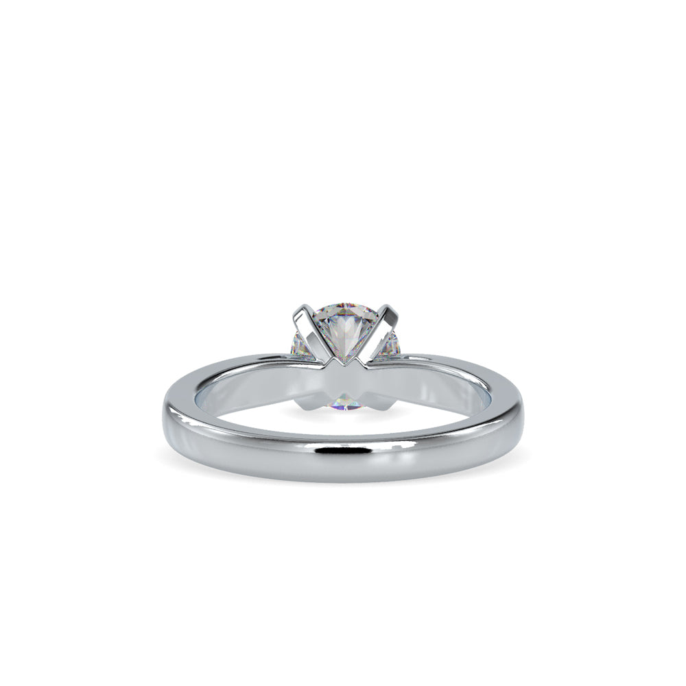 SKU: 0056 (18K) Classic Solitair Engagment Ring in Rose Gold.
