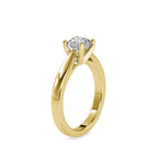 SKU: 0056 (22K) Classic Solitair Engagment Ring in Rose Gold.