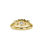SKU: 0058 (22K) The Triple Crown Ring in Rose Gold.