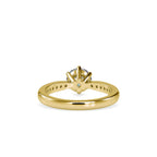 SKU: 0063 (14K) The Six-Prong  Solitaire Engagment Ring in Rose Gold.