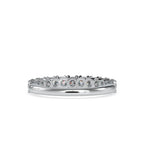 SKU: 0066 (22K) Ebracing Diamond Wedding Band In Rose Gold.