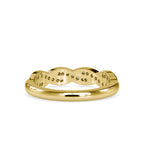 SKU: 0069 (18K) Endless Sparkle Twist Band in Rose Gold.