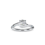 SKU: 0072 (18K) Classic Solitaire Ring With a Modern Twist in Rose Gold.