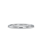 SKU: 0088 (14K) Petite Diamond Wedding Band in Rose Gold.