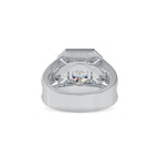 SKU: 0091 (18K) Cushion Halo Triple Split Shank Engagment Ring in Rose Gold.