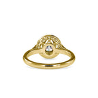 SKU: 0104 (18K) Bezel-set Intricacy Ring In Rose Gold.