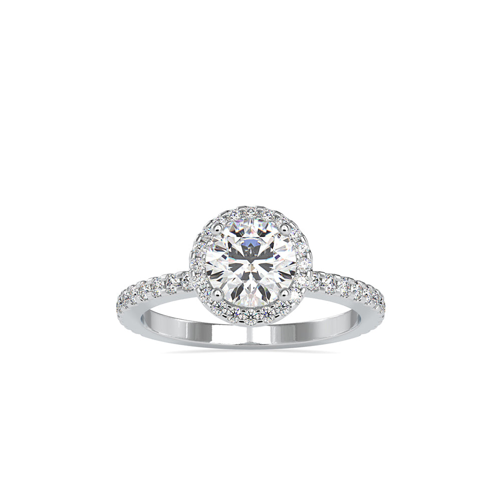 SKU: 0108 (18K) Vintage-inspired Radiant Halo Engagment Ring in Rose Gold.