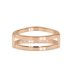 SKU: 0116 (18K) Diamond Ring Jacket Enhancer in Rose Gold.