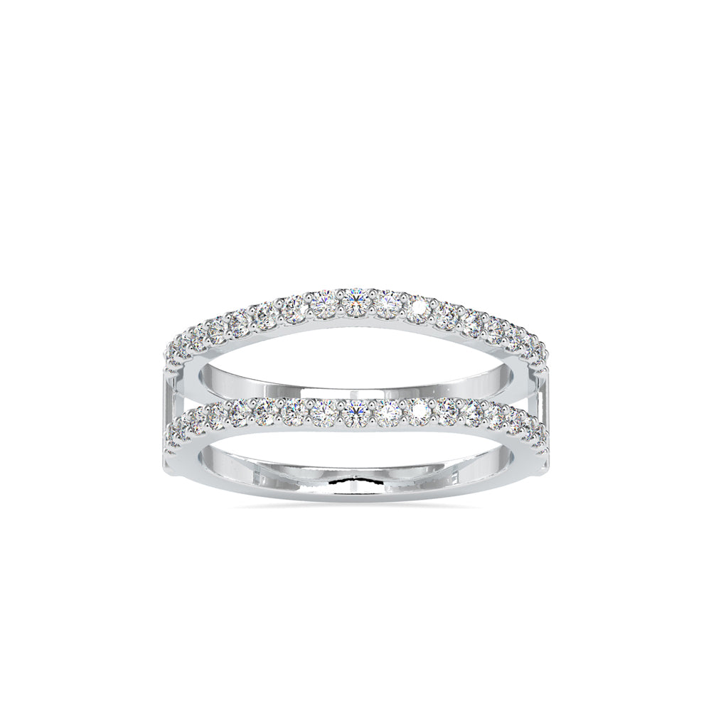 SKU: 0116 (22K) Diamond Ring Jacket Enhancer in Rose Gold.